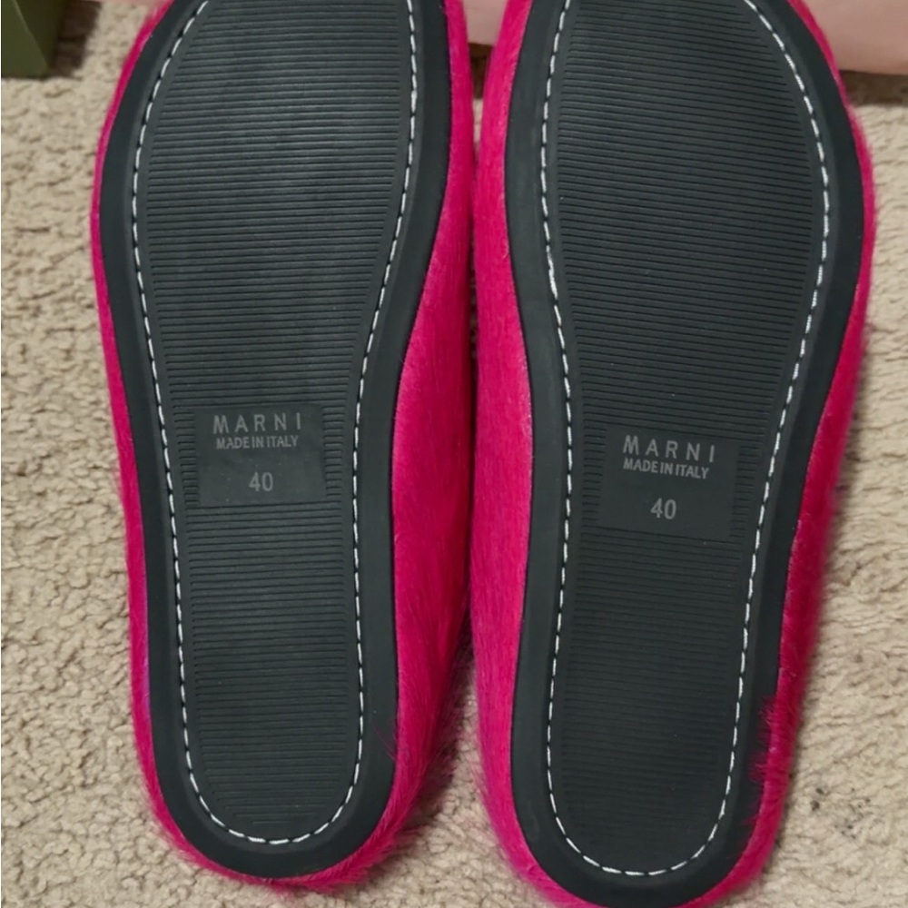 Marni Pink Fussbett mule slides size 7 - Picture 4 of 5